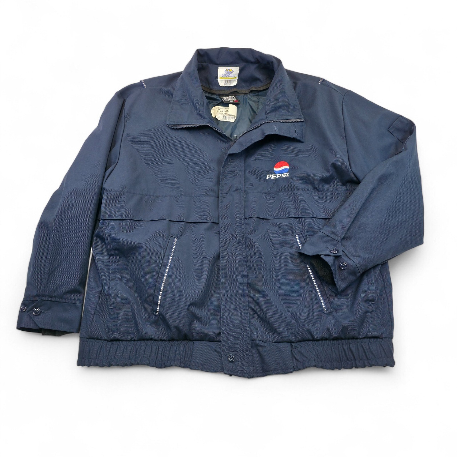 Vtg Pepsi Riverside Flexbac Masterliner 3m Thinsulate Jacket Usa Made Xl Retro